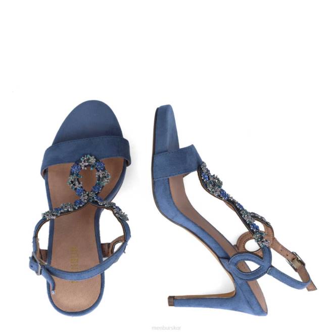 Menbur kvinnor azul claro beivars casual chic sko 608J3102