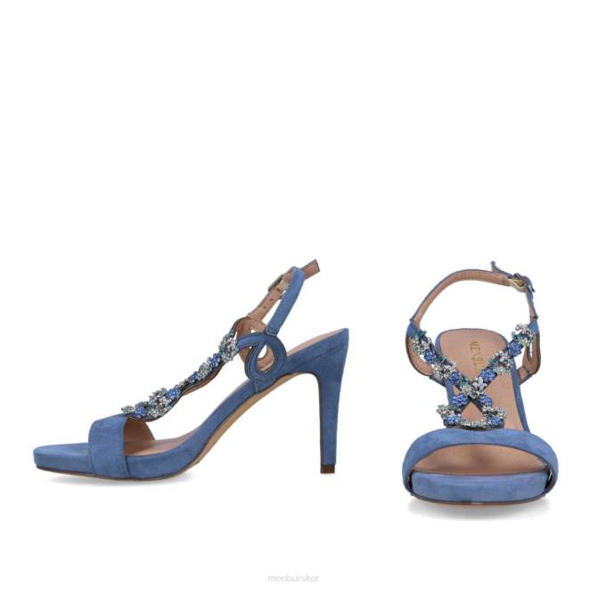 Menbur kvinnor azul claro beivars casual chic sko 608J3102