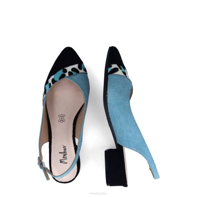 Menbur kvinnor azul claro bersano casual chic sko 608J500