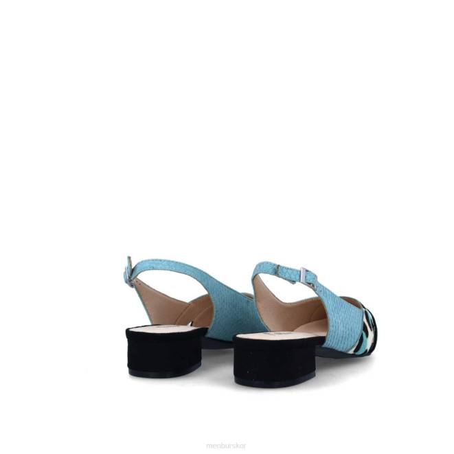 Menbur kvinnor azul claro bersano casual chic sko 608J500