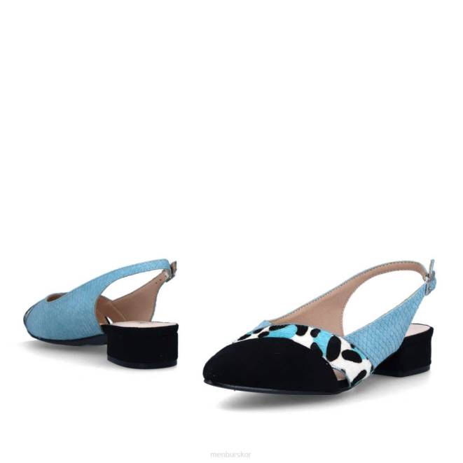 Menbur kvinnor azul claro bersano casual chic sko 608J500