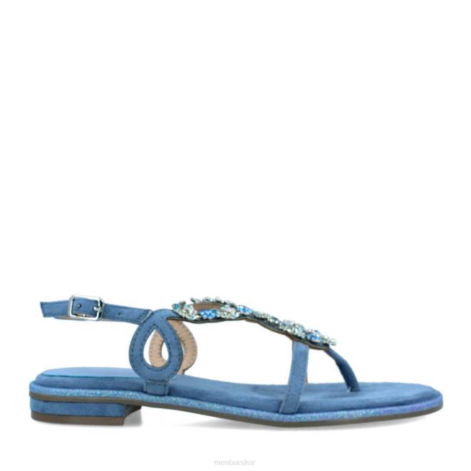 Menbur kvinnor azul claro novarese casual chic sko 608J3074