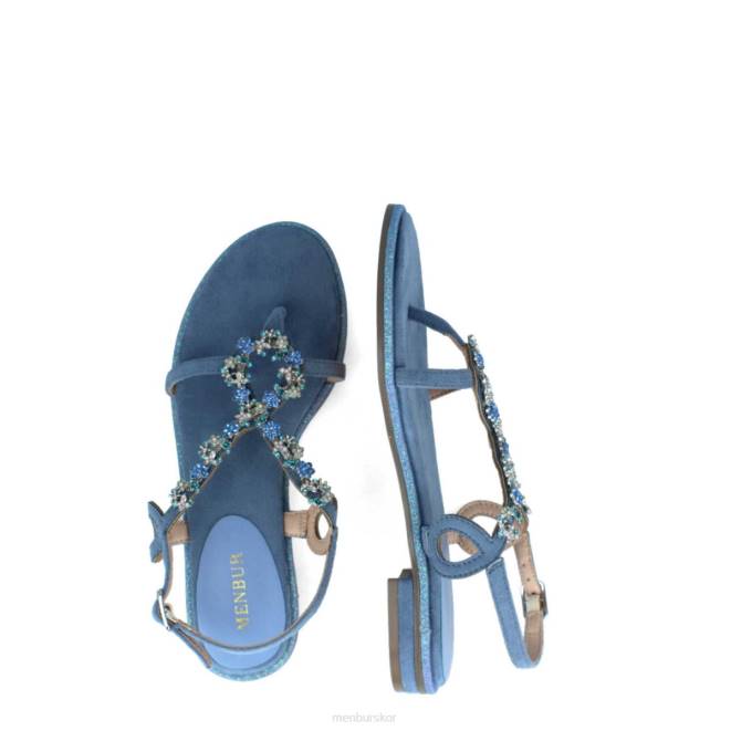 Menbur kvinnor azul claro novarese casual chic sko 608J3074