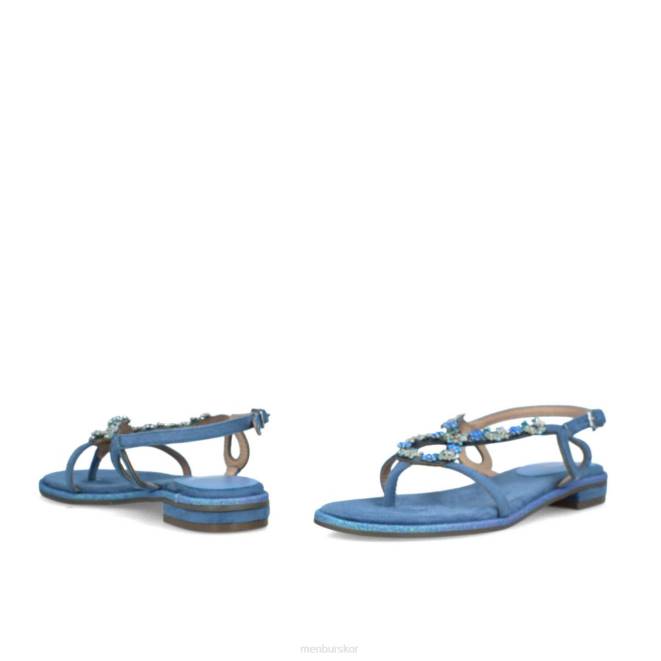 Menbur kvinnor azul claro novarese casual chic sko 608J3074