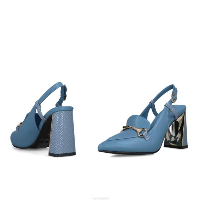 Menbur kvinnor azul claro oktaner casual chic sko 608J3456