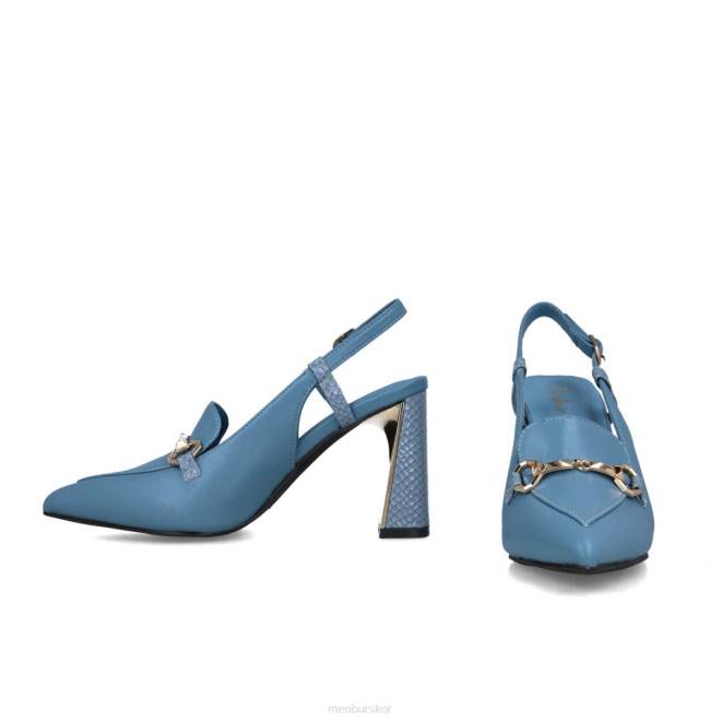 Menbur kvinnor azul claro oktaner casual chic sko 608J3456