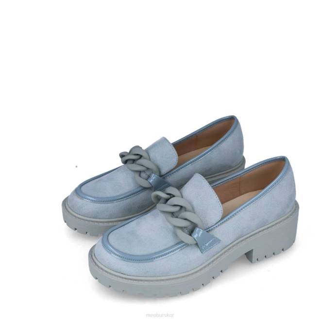 Menbur kvinnor azul claro scutum casual chic sko 608J181
