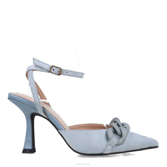 Menbur kvinnor azul claro scutum casual chic sko 608J197