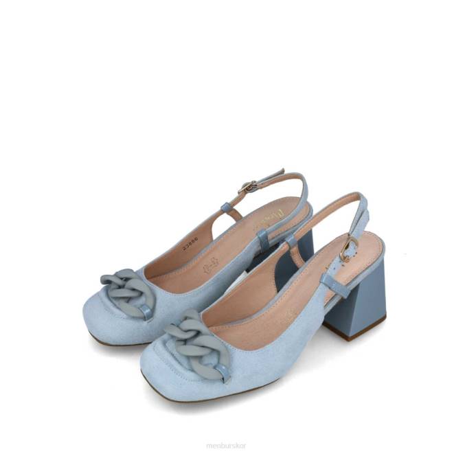 Menbur kvinnor azul claro scutum casual chic sko 608J447