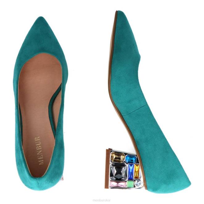 Menbur kvinnor azul medio arnoga casual chic sko 608J382