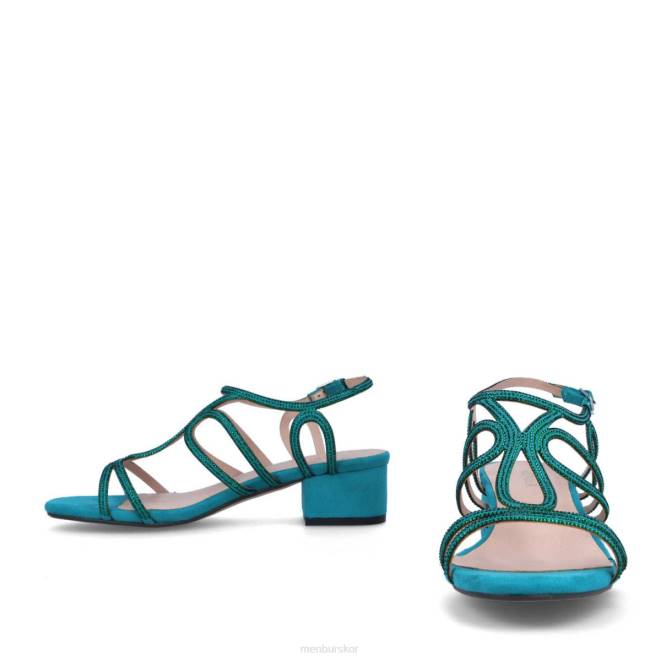 Menbur kvinnor azul medio bascape casual chic sko 608J360