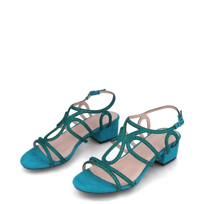 Menbur kvinnor azul medio bascape casual chic sko 608J360