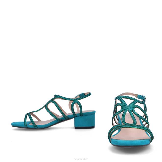 Menbur kvinnor azul medio bascape casual chic sko 608J360