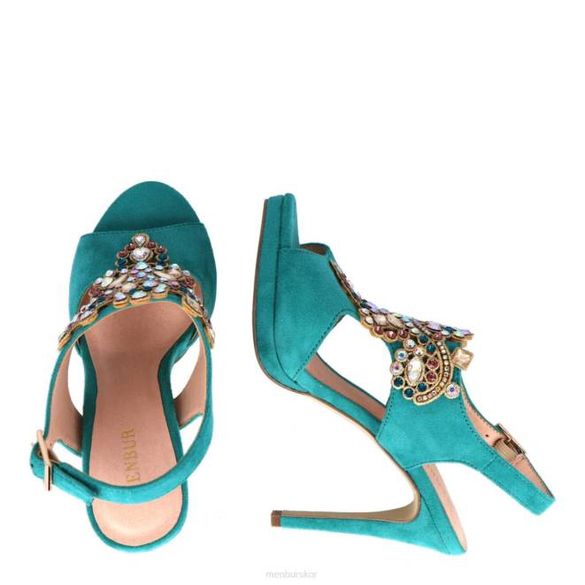 Menbur kvinnor azul medio beorchia casual chic sko 608J350