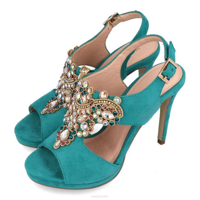 Menbur kvinnor azul medio beorchia casual chic sko 608J350