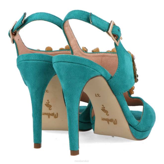 Menbur kvinnor azul medio beorchia casual chic sko 608J350