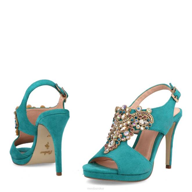 Menbur kvinnor azul medio beorchia casual chic sko 608J350