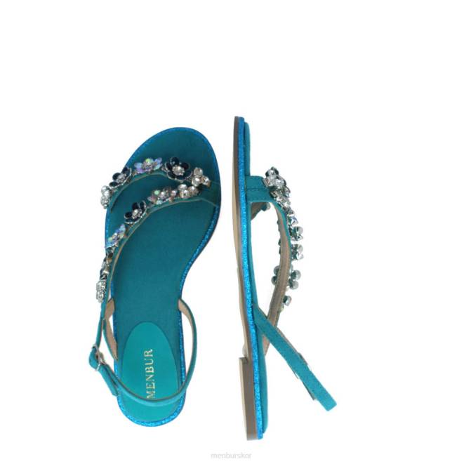 Menbur kvinnor azul medio bergi casual chic sko 608J3526