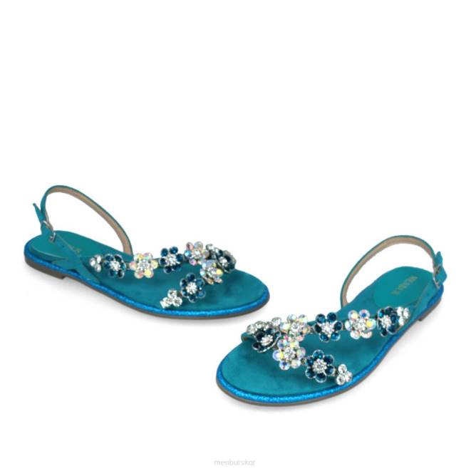 Menbur kvinnor azul medio bergi casual chic sko 608J3526