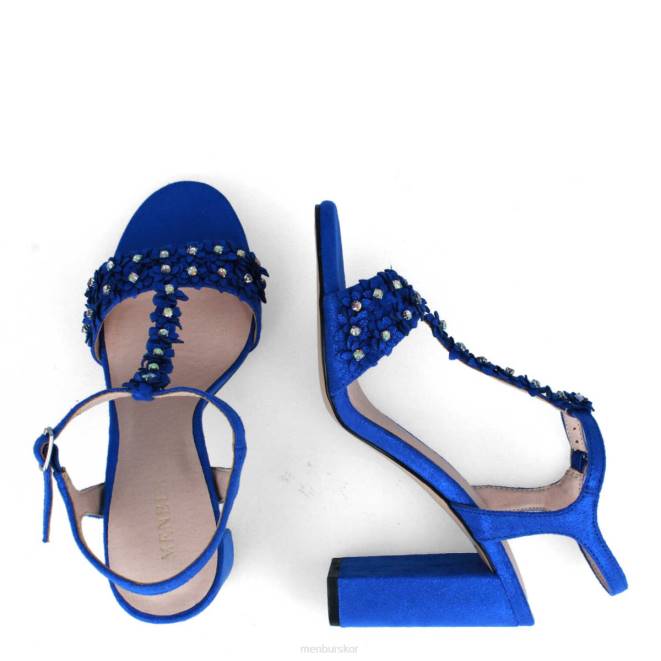 Menbur kvinnor azul medio bergullo casual chic sko 608J3243