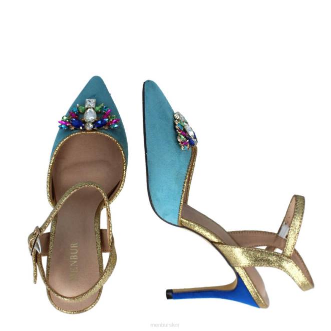 Menbur kvinnor azul medio bertigaro casual chic sko 608J3135