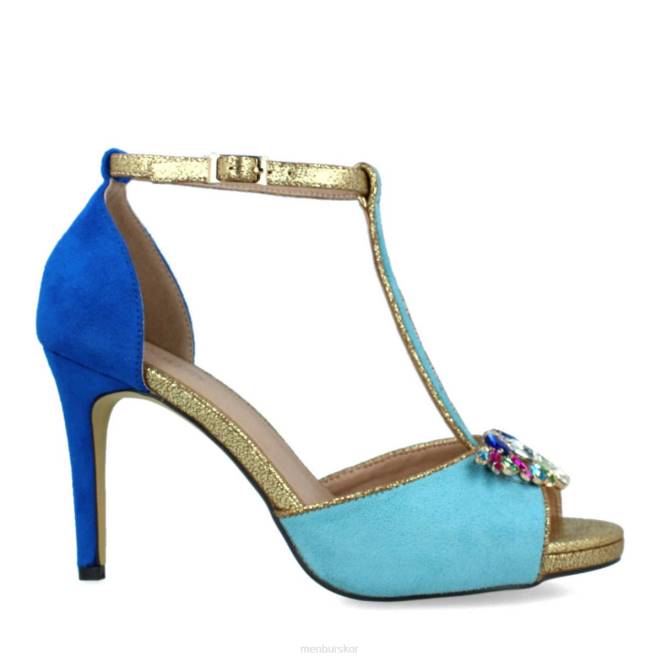 Menbur kvinnor azul medio biauzzo casual chic sko 608J3083