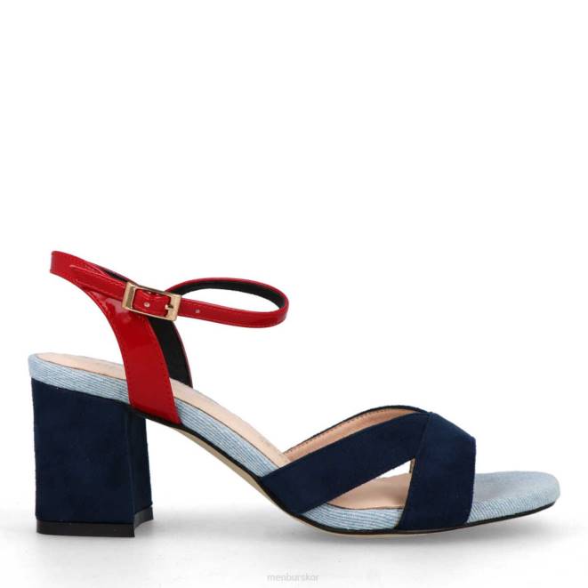 Menbur kvinnor azul medio brumano casual chic sko 608J419