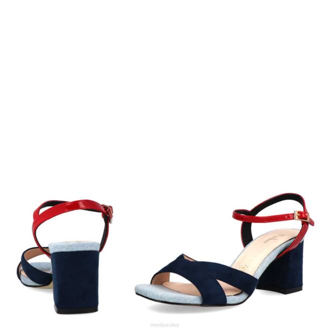 Menbur kvinnor azul medio brumano casual chic sko 608J419