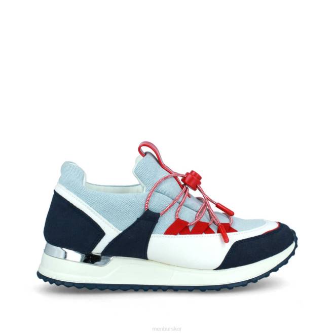 Menbur kvinnor azul medio calabra casual chic sko 608J429