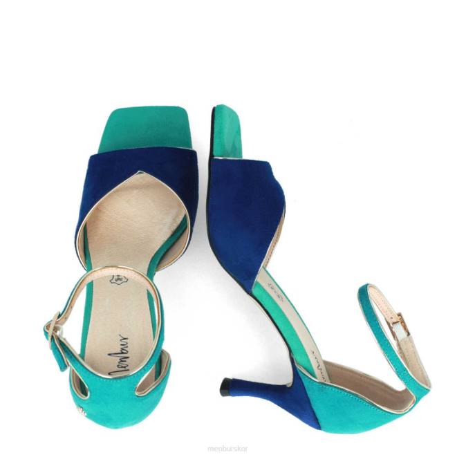 Menbur kvinnor azul medio calolzio casual chic sko 608J3111