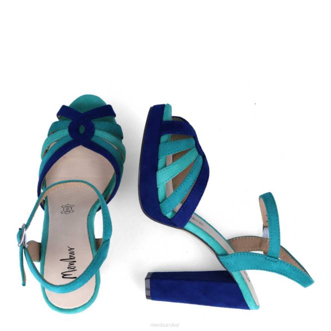 Menbur kvinnor azul medio vernazza casual chic sko 608J345