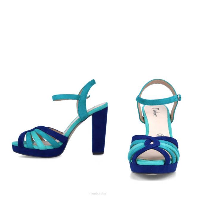 Menbur kvinnor azul medio vernazza casual chic sko 608J345