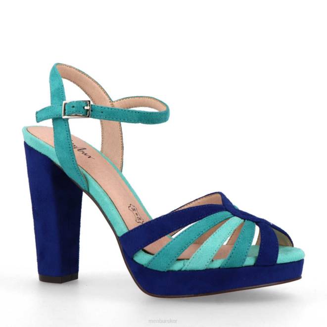 Menbur kvinnor azul medio vernazza casual chic sko 608J345