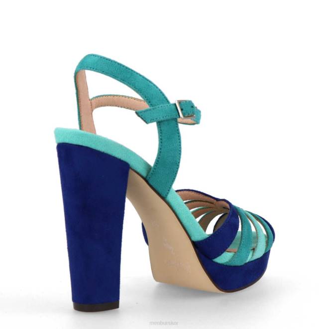 Menbur kvinnor azul medio vernazza casual chic sko 608J345