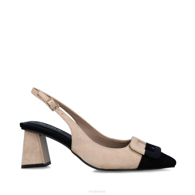 Menbur kvinnor beige alpharad casual chic sko 608J3015