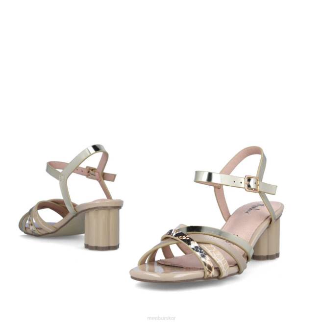 Menbur kvinnor beige alvisopoli casual chic sko 608J331