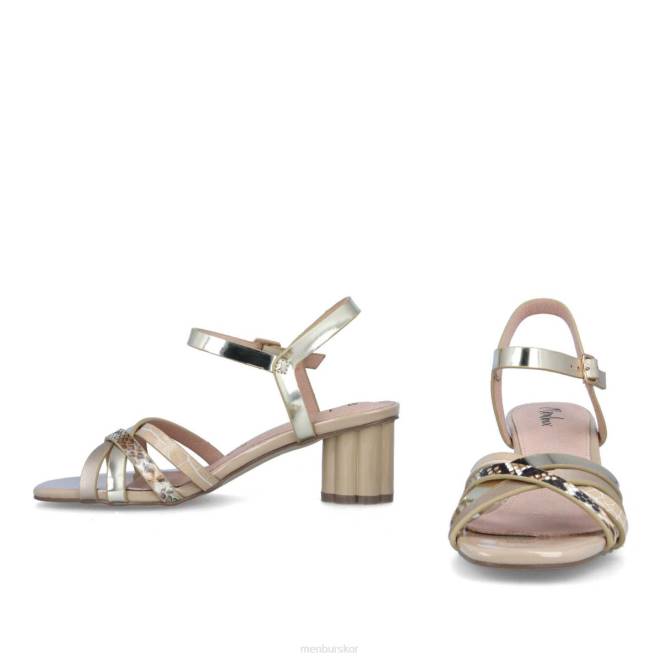 Menbur kvinnor beige alvisopoli casual chic sko 608J331