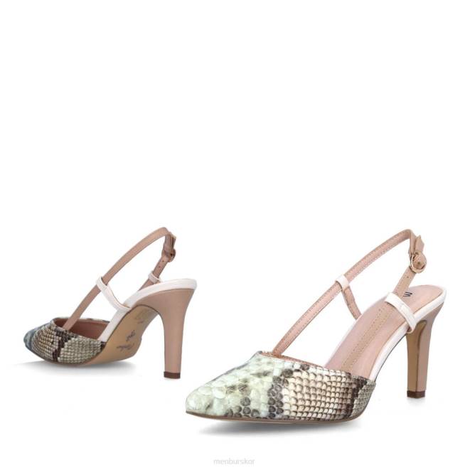 Menbur kvinnor beige aulpi casual chic sko 608J3521