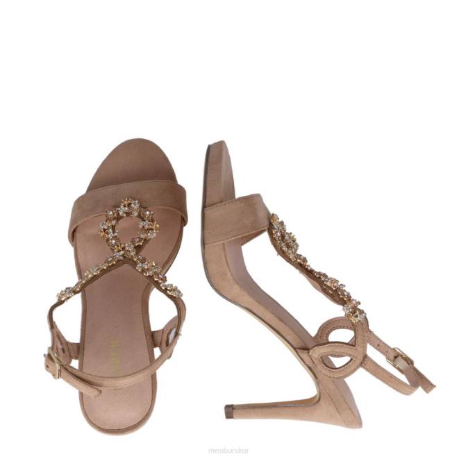 Menbur kvinnor beige beivars casual chic sko 608J252