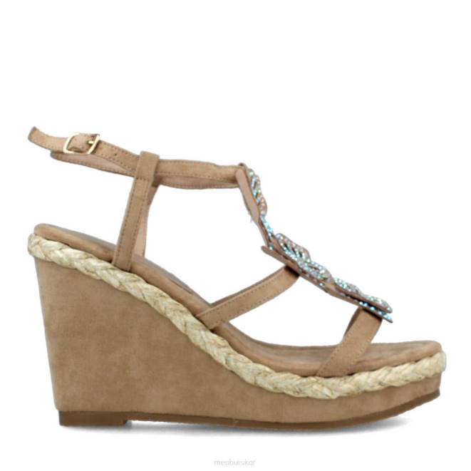 Menbur kvinnor beige bellamonte casual chic sko 608J3042