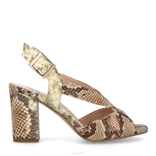 Menbur kvinnor beige bellegra casual chic sko 608J3222