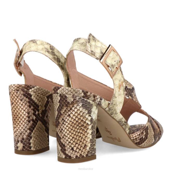 Menbur kvinnor beige bellegra casual chic sko 608J3222