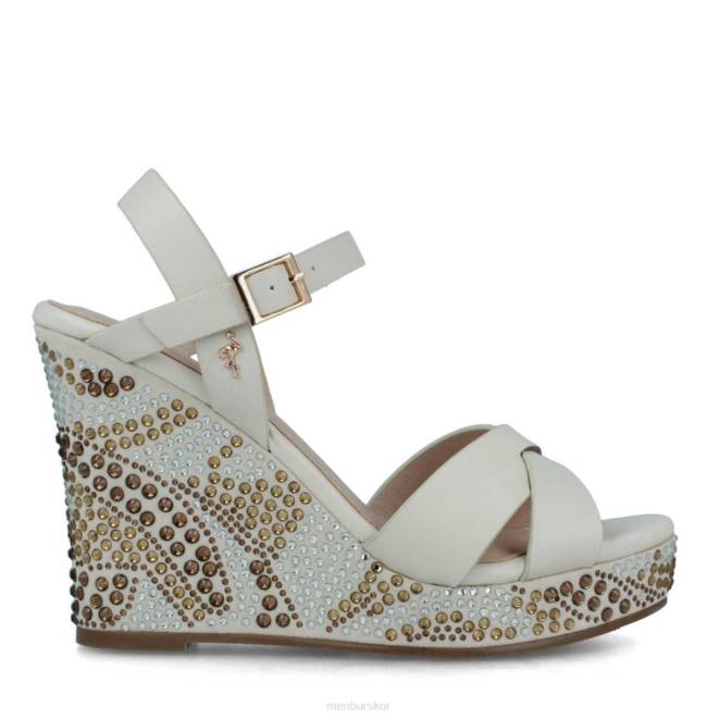 Menbur kvinnor beige birbesi casual chic sko 608J3626