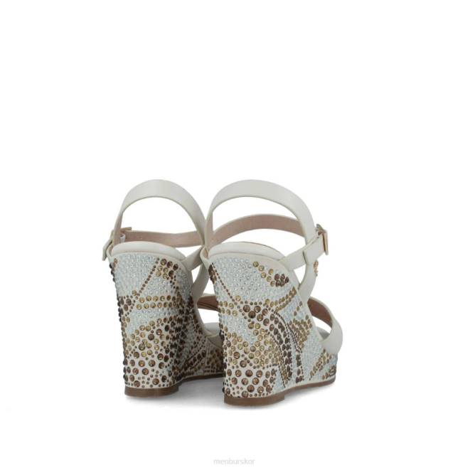 Menbur kvinnor beige birbesi casual chic sko 608J3626