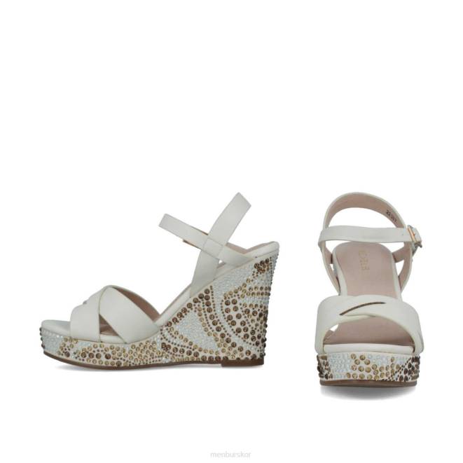 Menbur kvinnor beige birbesi casual chic sko 608J3626