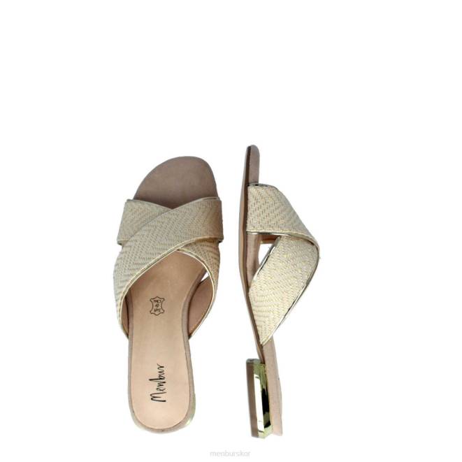 Menbur kvinnor beige bisenzio casual chic sko 608J274