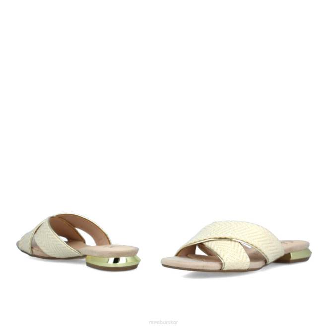Menbur kvinnor beige bisenzio casual chic sko 608J274
