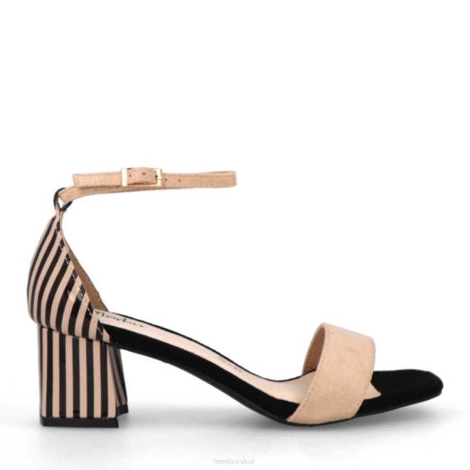 Menbur kvinnor beige blessano casual chic sko 608J3595