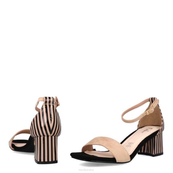 Menbur kvinnor beige blessano casual chic sko 608J3595