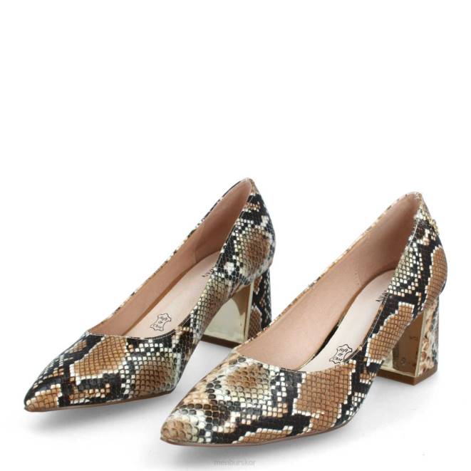 Menbur kvinnor beige bonacardo casual chic sko 608J3353